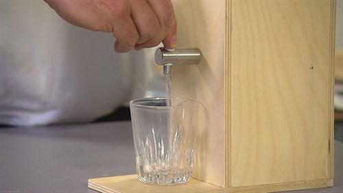 Réaliser un porte-bouteille